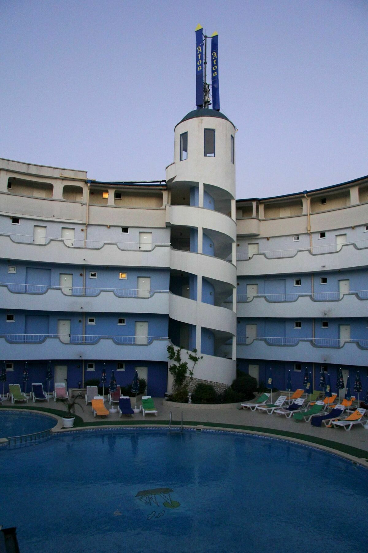 Atos Hotel Сонячний Берег Екстер'єр фото